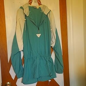 VINTAGE NIKE quarter zip Windbreaker